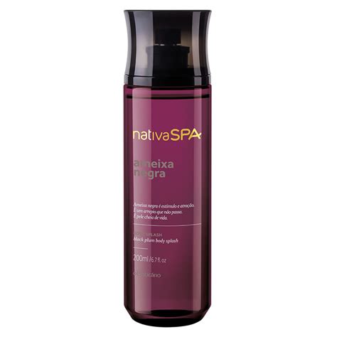 Body Splash Nativa Spa Ameixa Negra 200ml O Boticário