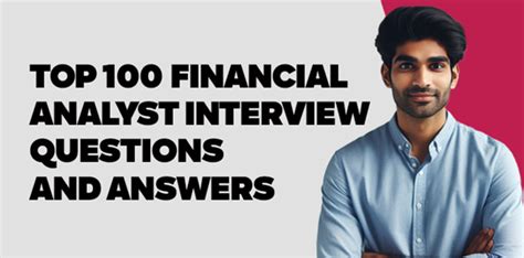 Top Financial Analyst Interview Questions And Answers