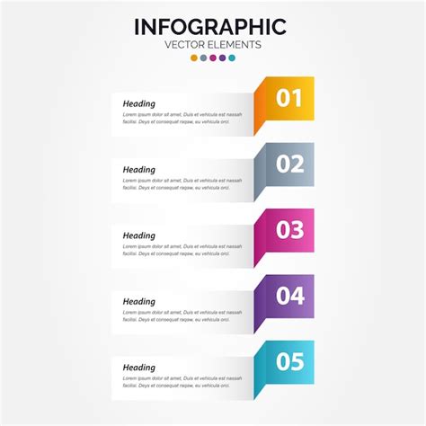 Premium Vector Vector Vertical Infographic Thin Line Design With