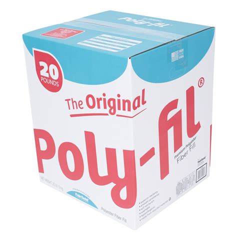 The Original Poly Fil Premium Polyester Fiber Fill By Fairfield