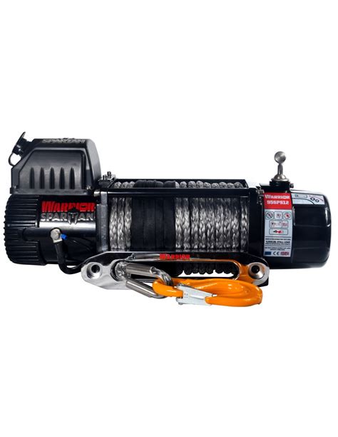 Treuil Electrique Spartan 3629 Kg 12v Corde Diam 8mm X 25m Avec Radio