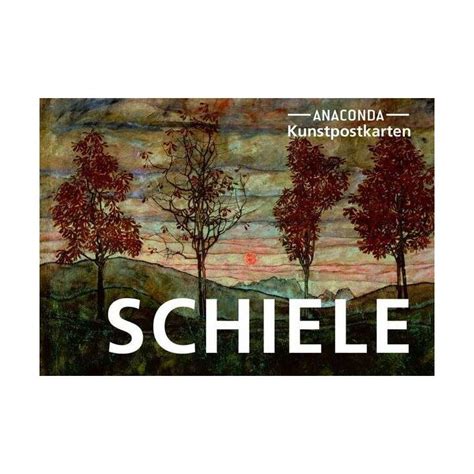 ANACONDA VERLAG Postkarte Egon Schiele Universal Mehrfarbig