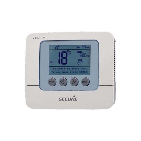 Secure C Stat 17 M 7day Programmable Thermostat Wolseley