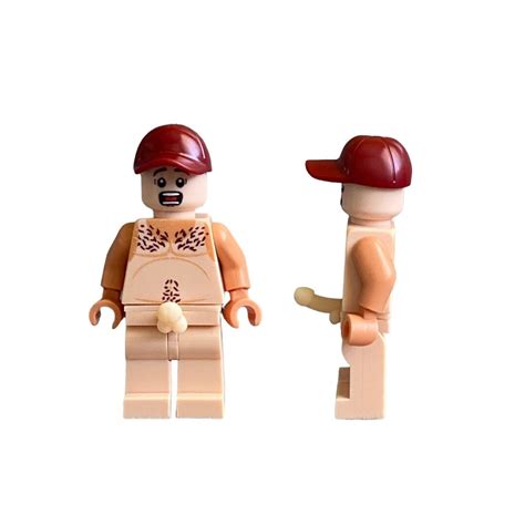 Naked Minifigure With Genitals Custom Design Printed On LEGO Etsy