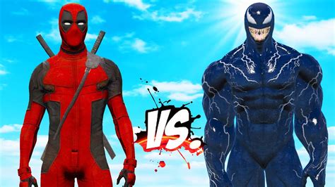 DEADPOOL VS VENOM EPIC SUPERHEROES WAR YouTube