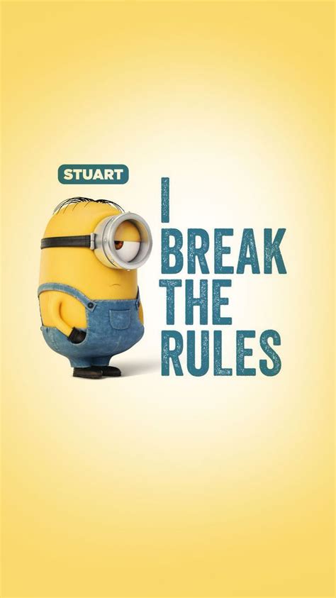 iPhone Minion Stuart Wallpapers - Wallpaper Cave