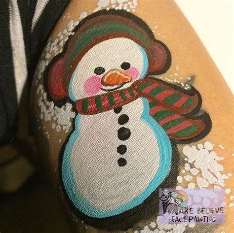 Snowman Face Painting Face Painting Designs Theme