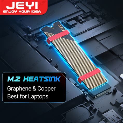 Jeyi M 2 Copper Ssd Heatsink With Graphene Layer M2 Nvme Ngff 2280 Drive Cooler Solid State