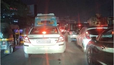 Pune Punawale Tathwade Underpass Closed For Heavy Traffic To Alleviate