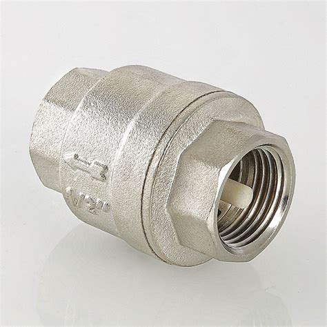 Обратный клапан пружинный 1/2" (2 шт) латунный с нейлоновым золотником ...