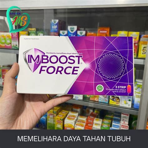 Jual Imboost Force Imboost Pink Strip Isi Kaplet Memelihara Daya