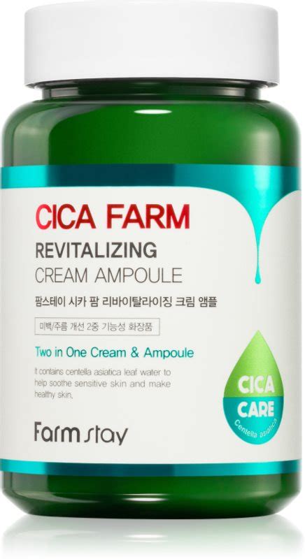 Farmstay Cica Farm Revitalizing Cream Ampoule Crema Restauradora