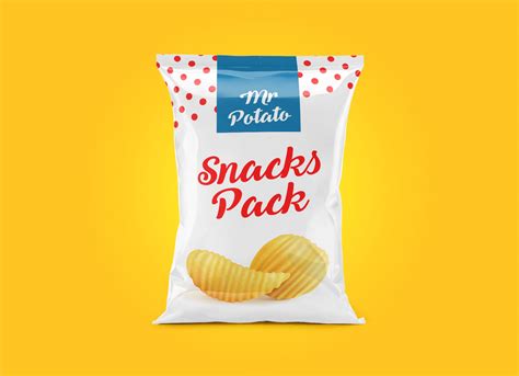 Free Snack Pack Packaging Mockup PSD Free Package Mockups