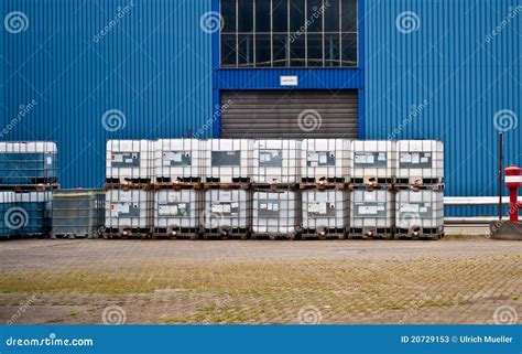 Container In A Factory Stock Image Image Of Environment 20729153