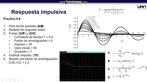 Sca Respuesta Temporal A Sistemas De Segundo Orden Youtube