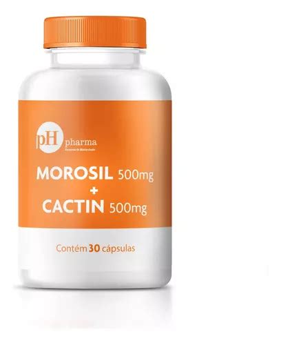 Morosil 500mg Cactin 500mg 30 Cápsulas Parcelamento Sem Juros