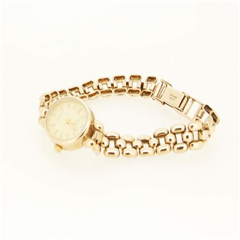 Ladies 9ct Gold Accurist Gold Krafft Jewellers