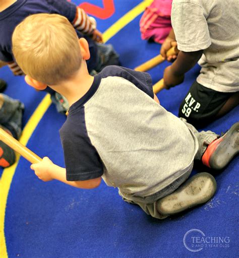 Easy Rhythm Sticks Activities for Toddlers and Preschoolers | Preschool ...