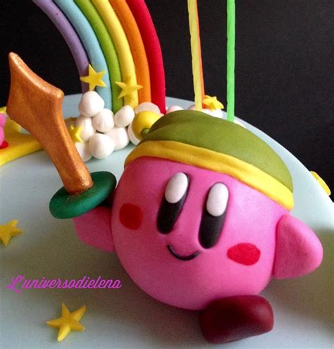 Kirby cake - Cake by Elena - CakesDecor