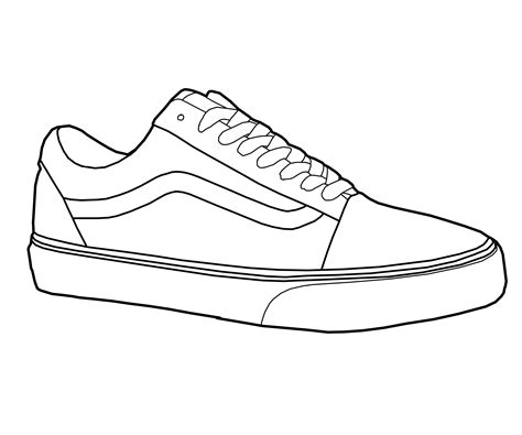 Vans Old Skool Shoe Vector by MattisamazingPS on DeviantArt