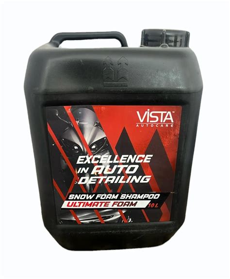 10L Vista Car Snow Foam Shampoo At Rs 2800 Can Car Wash Shampoo In