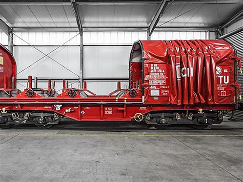 Db Cargo Presents Updated Coil Wagon News Railway Gazette International