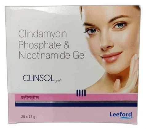 Clindamycin Phosphate Nicotinamide Gel For Personal At Rs Pack