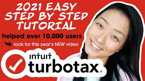 Step By Step Turbotax For Beginners File Your Own Taxes This Year