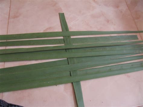 How to Weave a Small Mat From Coconut Leaves : 4 Steps (with Pictures ...