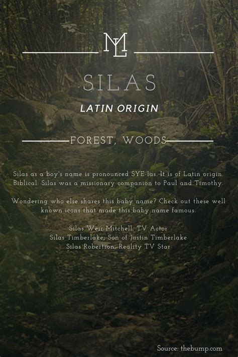 Silas Baby Name Meaning Origin And Popularity Artofit