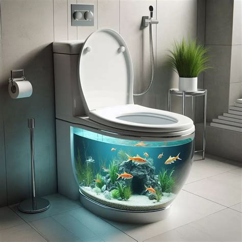 Aquarium Inspired Toilets Transforming Your Bathroom Into An