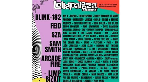 Lollapalooza Line Up 2024 Danit Elenore