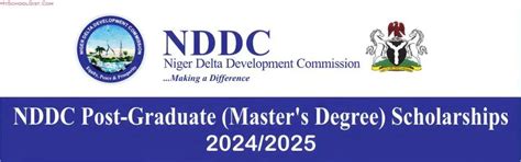 Apply For Nddc 2024 2025 Foreign Postgraduate Scholarships • Myschoolgist