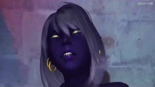 Queen Nualia Choking Stomach Bulge Fuck DeZmall