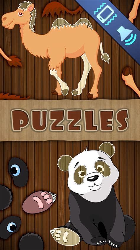 Animal Puzzles Games: Kids Toddlers free puzzle for iPhone - Download