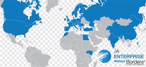 Proyeksi World Map Globe Map Batas Tidak Beraturan Aneka Biru Bola