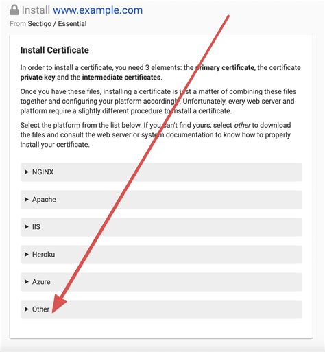 Installing An Ssl Certificate Dnsimple Help