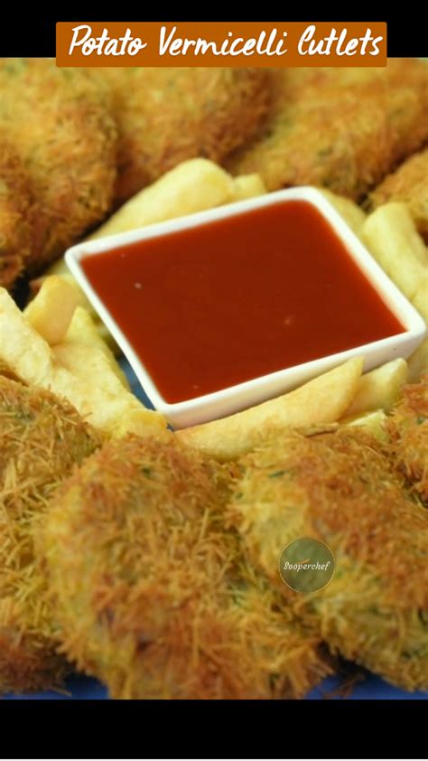 Crispy Vermicelli Cutlets Recipe By Sooperchef Iftar Special Recipe