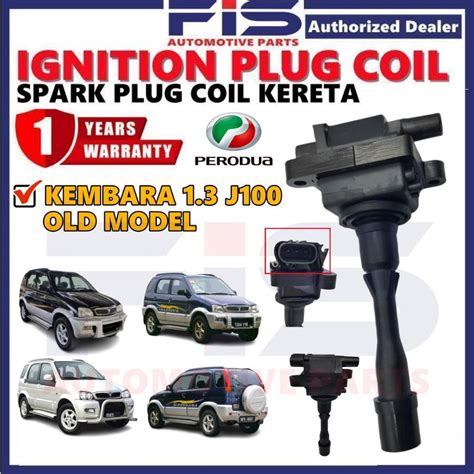 Fis Car Ignition Coil Plug Perodua Kembara J Old Model Spark