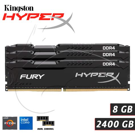 Ripley MEMORIA RAM HYPERX FURY 8GB DDR4 2400MHZ PC