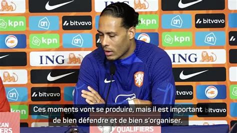 Pays Bas Van Dijk Le football se joue à 11 contre 11 pas à 1