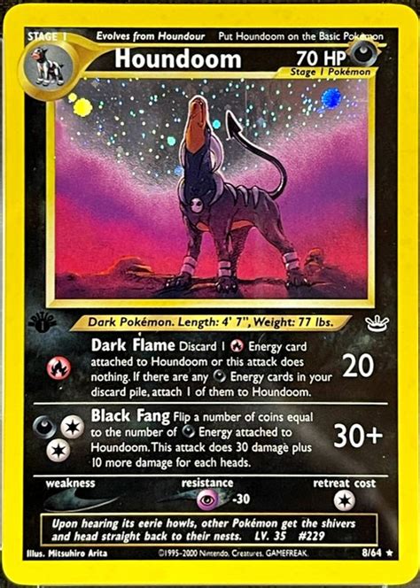 Houndoom Pokemon Card Price Guide Sports Card Investor