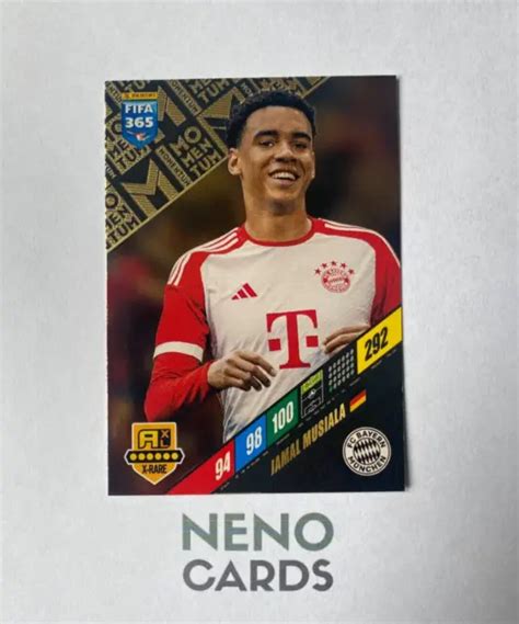 PANINI FIFA 365 2024 Momentum Jamal Musiala Bayern München Adrenalyn XL