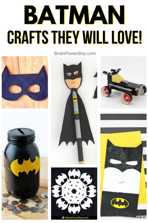 Batman Crafts You Wont Want To Miss