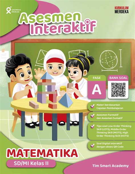 Asesmen Interaktif Matematika SD MI Kelas II Gramedia Edukasi