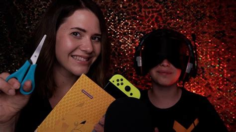 Asmr Guess The Sound Ft Meinem Sohn Verschiedene Sounds Trigger