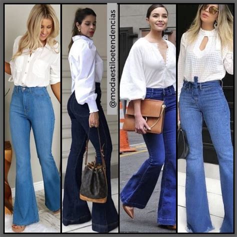 Cal A Flare E Blusa Branca Em Cal A Flare Cal A Flare Jeans