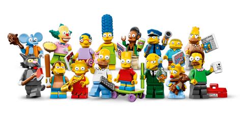 LEGO Reveals The Simpsons Collectable Minifigures