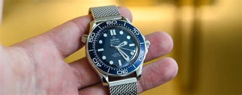 Hands On The New Omega Seamaster Diver M Years Of James Bond