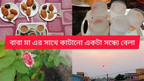 জামাই ষষ্ঠীর স্পেশাল ভ্লগ আজ বাবা মা দাদা এলো নিমন্ত্রণ করতে